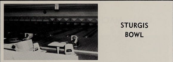 Sturgis Bowl (Sturgis Lanes) - Sturgis High School Class Of 1965 Yearbook Ad